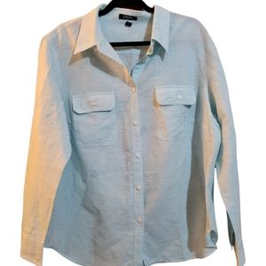 Chaps Mint button-down shirt 2x
